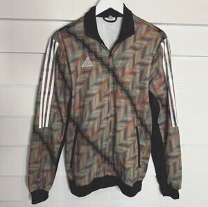 Adidas SOMOS Red Bull New York Trippy Geometric Track Jacket Medium